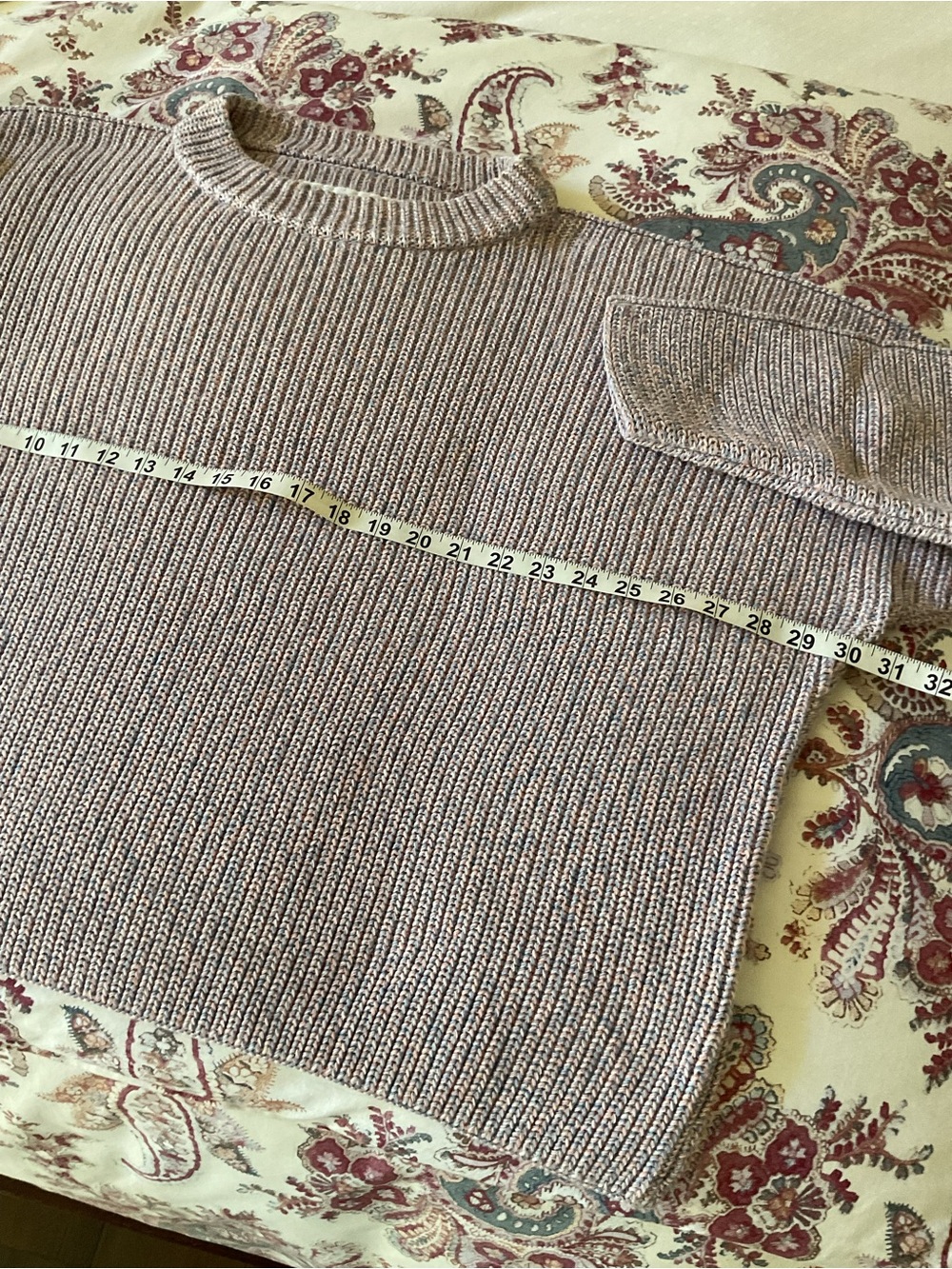 Frank & Eileen Montecito sweater pink and blue marl - Picture 8 of 16